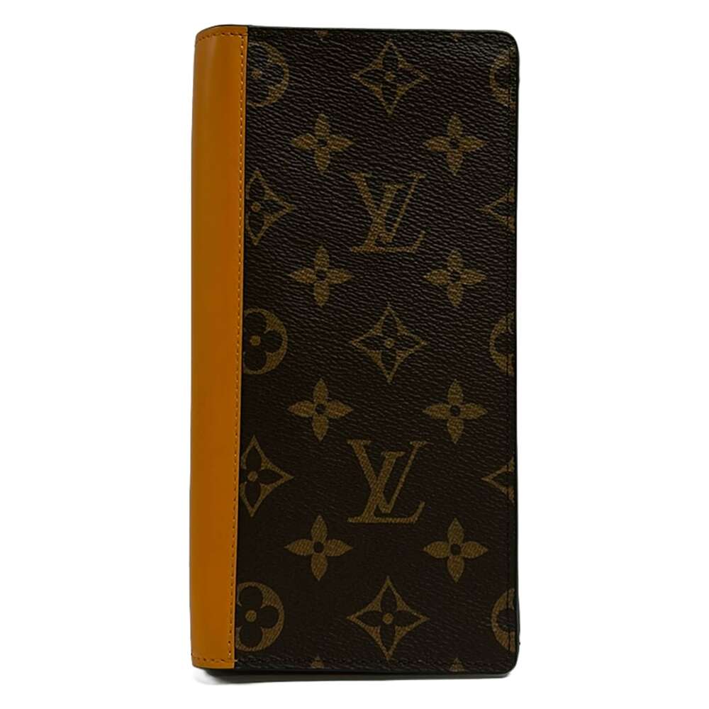 Louis Vuitton Portefeuille Brazza NM Monogram Macassar Long Wallet M82551 - Picture 1 of 8